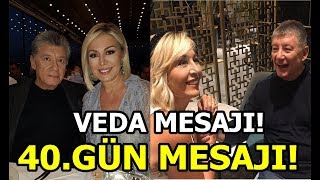 Gülenay Kalkan'dan Eşi Tarık Ünlüoğlu'na Veda Mesajı!