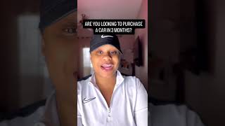 ARE YOU TRYING TO BUY A CAR ?