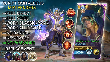 Script Skin Aldous Mistbenders No Password Full Effect Voice