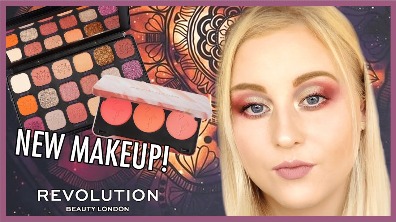REVOLUTION FOREVER FLAWLESS SPIRITUALITY EYESHADOW PALETTE & BLUSH TRIO! 🔮 ☯️