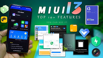 TOP 10+ NEW MIUI 13 FEATURES, YOU LOVE IT ❤ 😍| ANDROID 12 MIUI 13 FEATURES 🔥 🔥