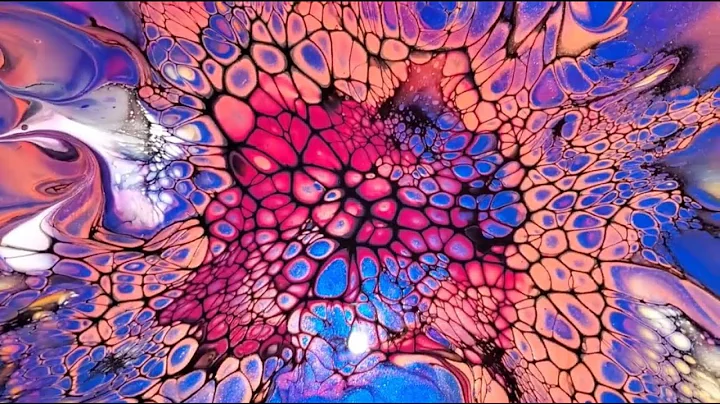 542 - Throwback Thursday Bloom | #colourarte #acrylicpouring #sheleeart #bloom #paintpour