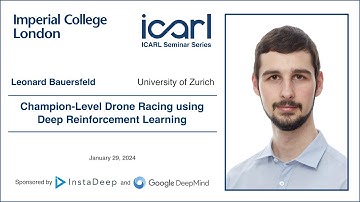 Champion-Level Drone Racing using Deep Reinforcement Learning | Leonard Bauersfeld