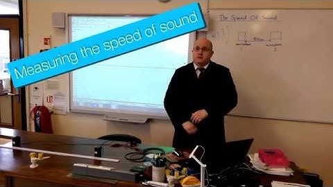 Measuring The Speed Of Sound - Edexcel Combined Science Core Practical