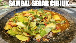 RESEP SAMBAL CIBIUK | CARA MEMBUAT SAMBAL CIBIUK ASLI KHAS GARUT | SAMBAL SEGAR CIBIUK