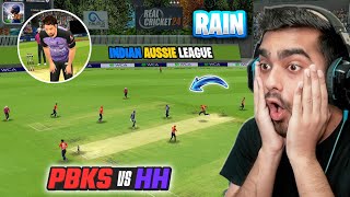 Rain! PBKS Vs Hobart Hurricanes RC 24 Indian Aussie League (Hardcore Mode)