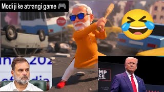 Playing 3 Crazy Modi Ji Games on Android! (Unbelievable Gameplay) 😂 screenshot 3