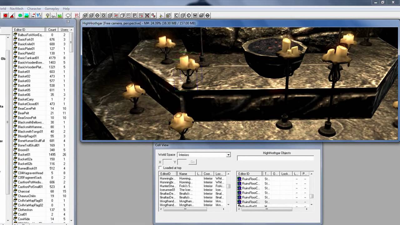 Skyrim Creation Kit Tutorial #2 Kameraführung - YouTube