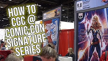 How to CGC At the Comic Con C2E2 2019 Signature Series