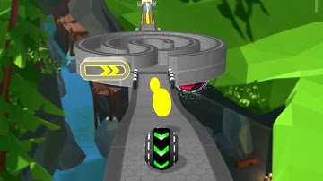 Rolling Ball Sky Escape : Fast Ball Speedrun Gameplay Android iOS Going Ball Hard Level 106