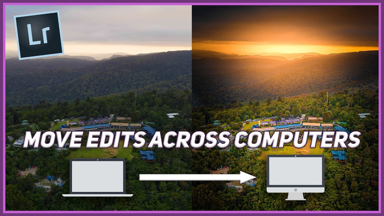 How To Move EDITS Across Computers In Lightroom - YouTube