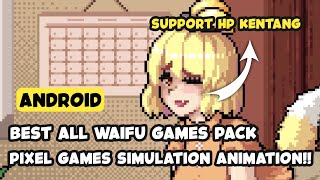 All Pixel Game Waifu Gameplay & Review Best simulation and Animation Under 100mb Android screenshot 5