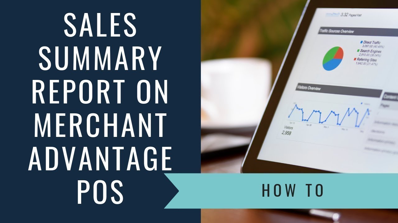 Merchant Advantage POS - How to Perform a Sales Summary Report.