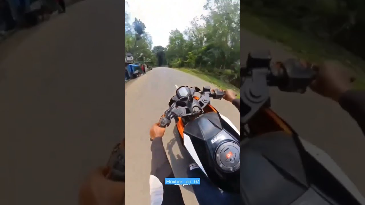 Ktm Rc 390 crash watch till end Ktm accident hit by truck  ytshorts  trendingshorts