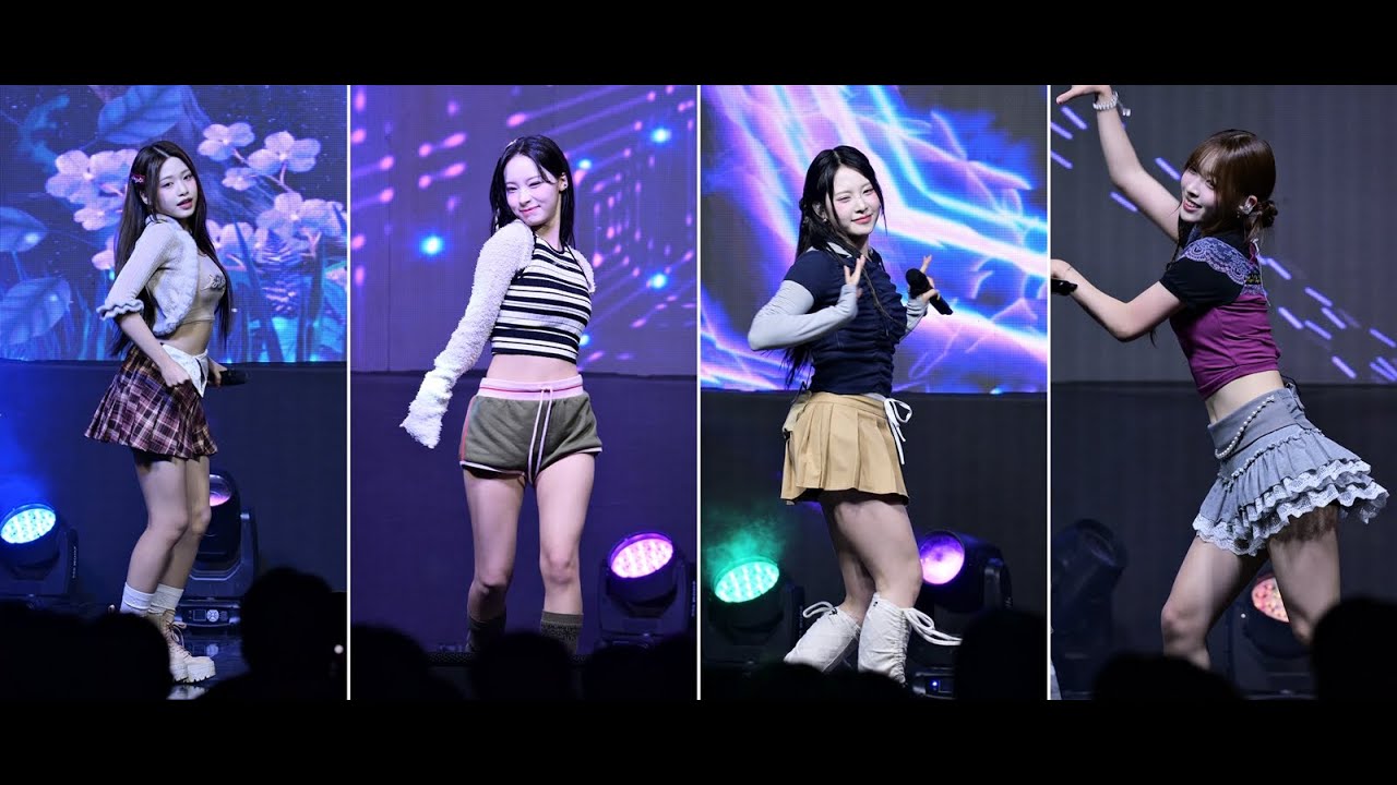 리센느 RESCENE, 제나 + 원이 + 리브 + 메이 🎧 'YoYo + UhUh + Pinball + LOVE ATTACK’ NO CUT FULL | 조선이공대 | 241029
