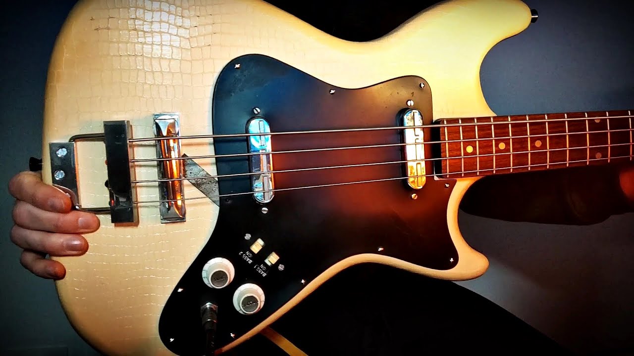 Klira Triumphator 500B - Made in West Germany mid 60s - Blues Bass line