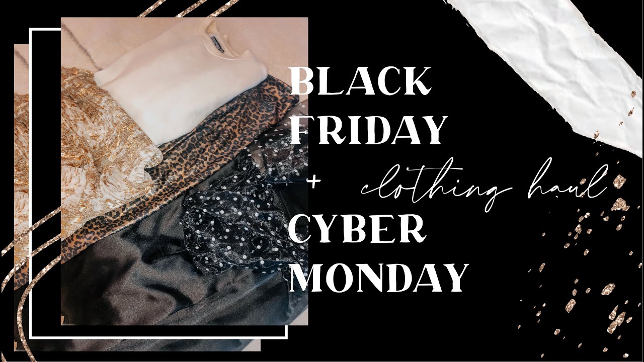 BLACK FRIDAY + CYBER MONDAY CLOTHING HAUL // vestique, boohoo, + more