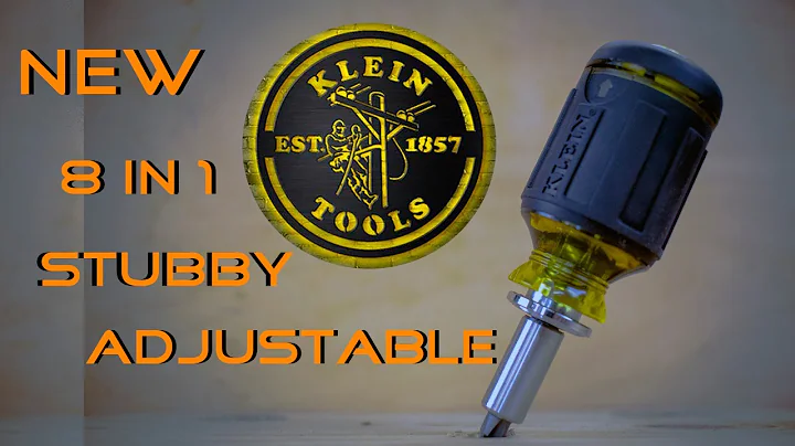 Klein Tool 8-in-1 Magnetic Multi-Bit Adjustable Le...