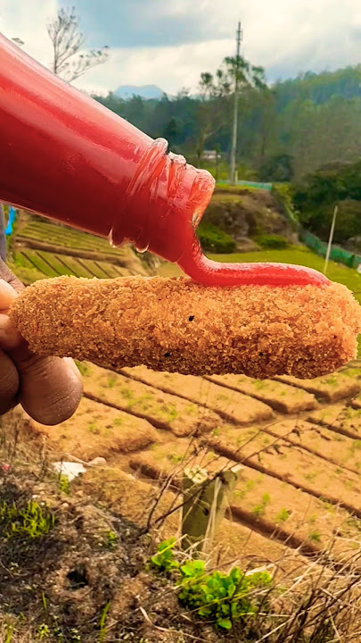 කැවොත් නැවතෙනම් නැ 😋Sausages and Cheese Lollipops 🍢 #shorts #tasty #snacks #crispy #viral #food #fyp