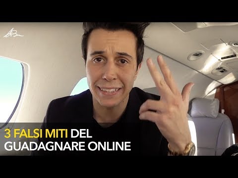 3 FALSI MITI SUL GUADAGNO ONLINE (E UN ESEMPIO DI BUSINESS ONLINE)