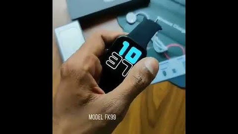 Original NEWEST 2021 FK99 Wireless charging, 1.78 full screen, Encoder KNOB & Custom Dial SMARTWATCH