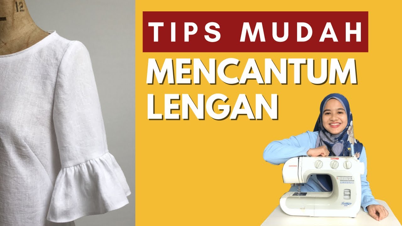 TIPS MUDAH JAHIT LENGAN KURUNG MODERN