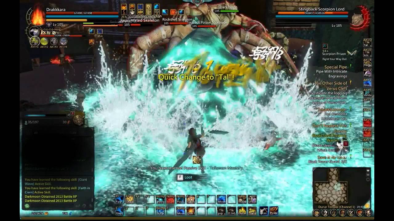 Dragon's Prophet: Dunar Temple farm. 4:40 min 