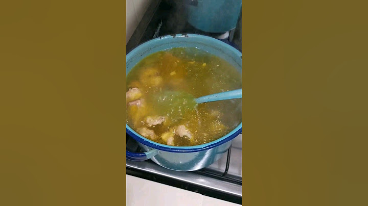 para las que me preguntan como hago él caldo de pollo  #caldo
