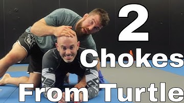 2 Match-Ending BJJ Chokes From Turtle (Even If The Chin is Tucked)