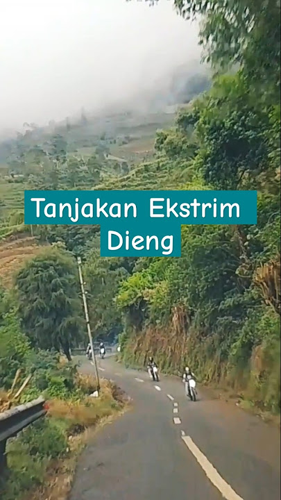Dieng negeri diatas awan #jalanpedesaan #pemandangan #dieng #wonosobo #rutegowes