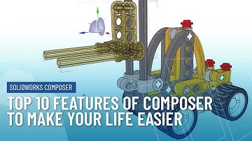Top 10 Features of SOLIDWORKS Composer to Make Your Life Easier