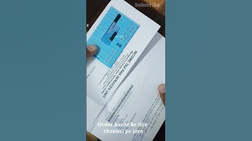 New PVC Pan Card #Pancard #Nsdl #order_pvc_pan #online