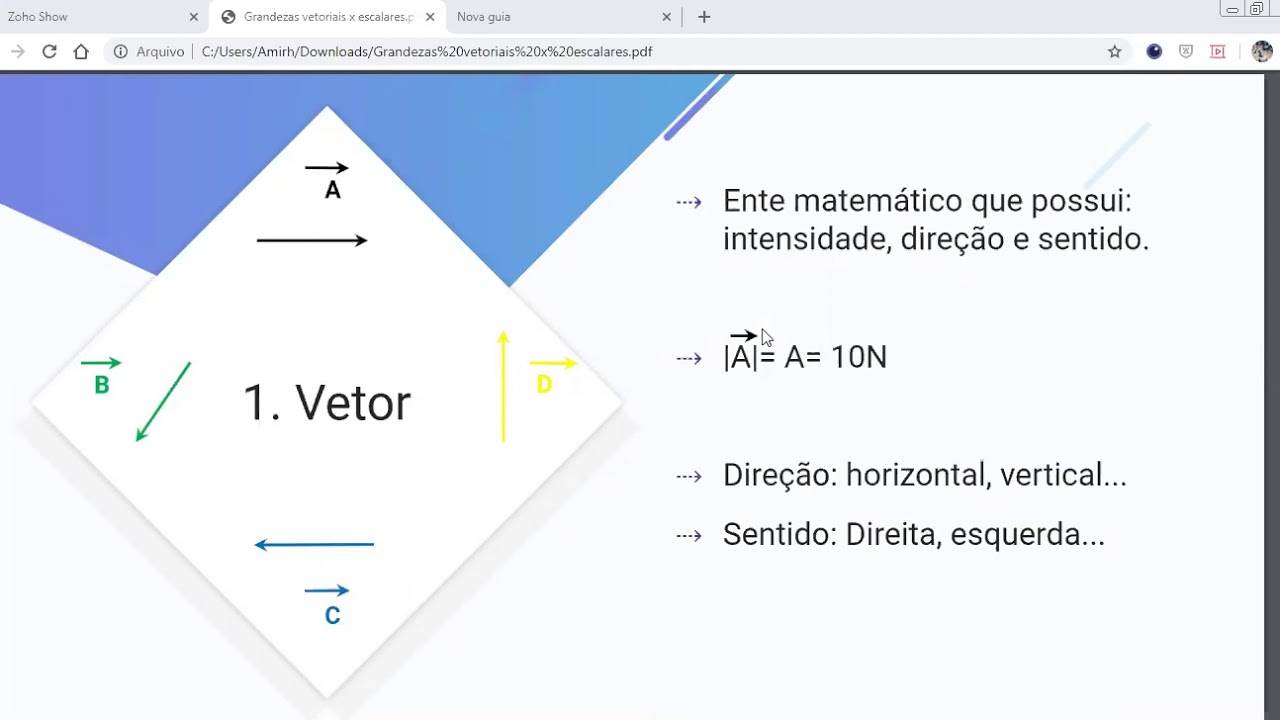 Qual A Diferença Entre Grandeza Escalar E Grandeza Vetorial