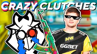 S1MPLE IS THE UNDERTAKER! 💀 | Top CLUTCHES of BLAST Premier Spring Finals 2021