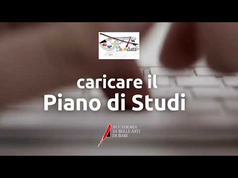 Tutorial: come caricare il Piano di Studi su ISIDATA