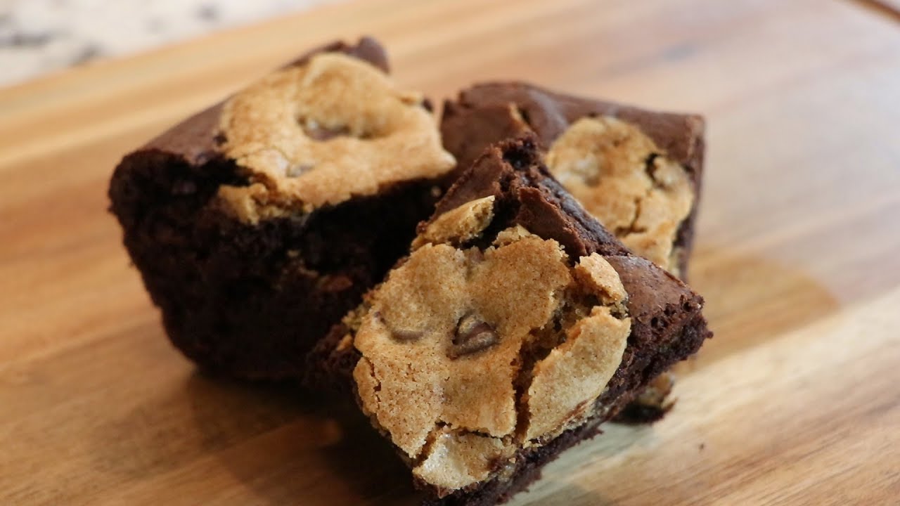 How To Make Brookies - Cookies Or Brownies? - YouTube