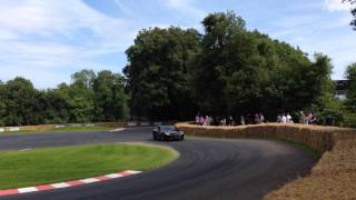 Jaguar F type at Goodwood 2015