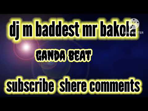 DJ M Baddest Mr Bakola Ganda Singeli Beat 0782191687 Music Dance Trending