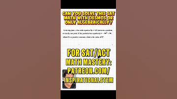 Can you solve this SAT math problem? Let me know! #act #actmath #actprep #acttips #satmath