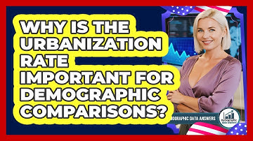 Why Is The Urbanization Rate Important For Demographic Comparisons? - Demographic Data Answers