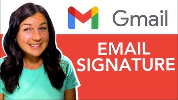 Gmail: How to Create and Setup an Automatic Email Signature - Quick Tutorial