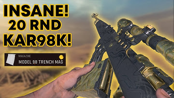 How to get the 20 ROUND MAX DAMAGE  on the Kar98K! (Glitch)