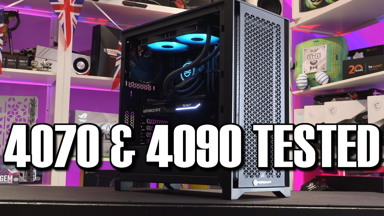 AMD 7800X3D Tested with 4070 and 4090 - YouTube
