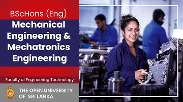 Bachelor of Science Honours in Engineering – Mechanical Engineering and Mechatronics Engineering
