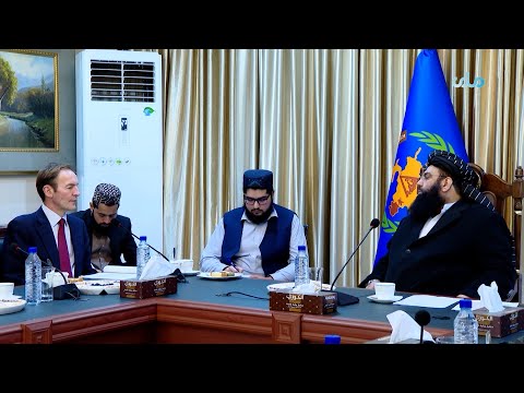 مولوی محمد نبی عمری با ریچارد لینزی نماینده ویژه بریتانیا برای افغانستان دیدار کرد
