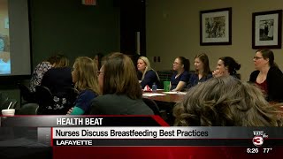 Nurses learning how to better prepare mothers for breastfeeding Nurses learning how to better prepare mothers for breastfeeding