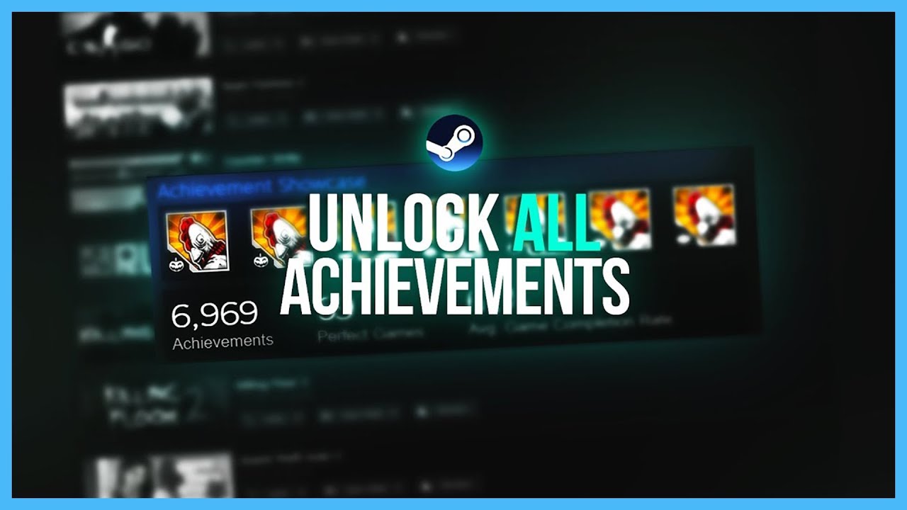 Unlock All Achievements Steam Tutorial Youtube