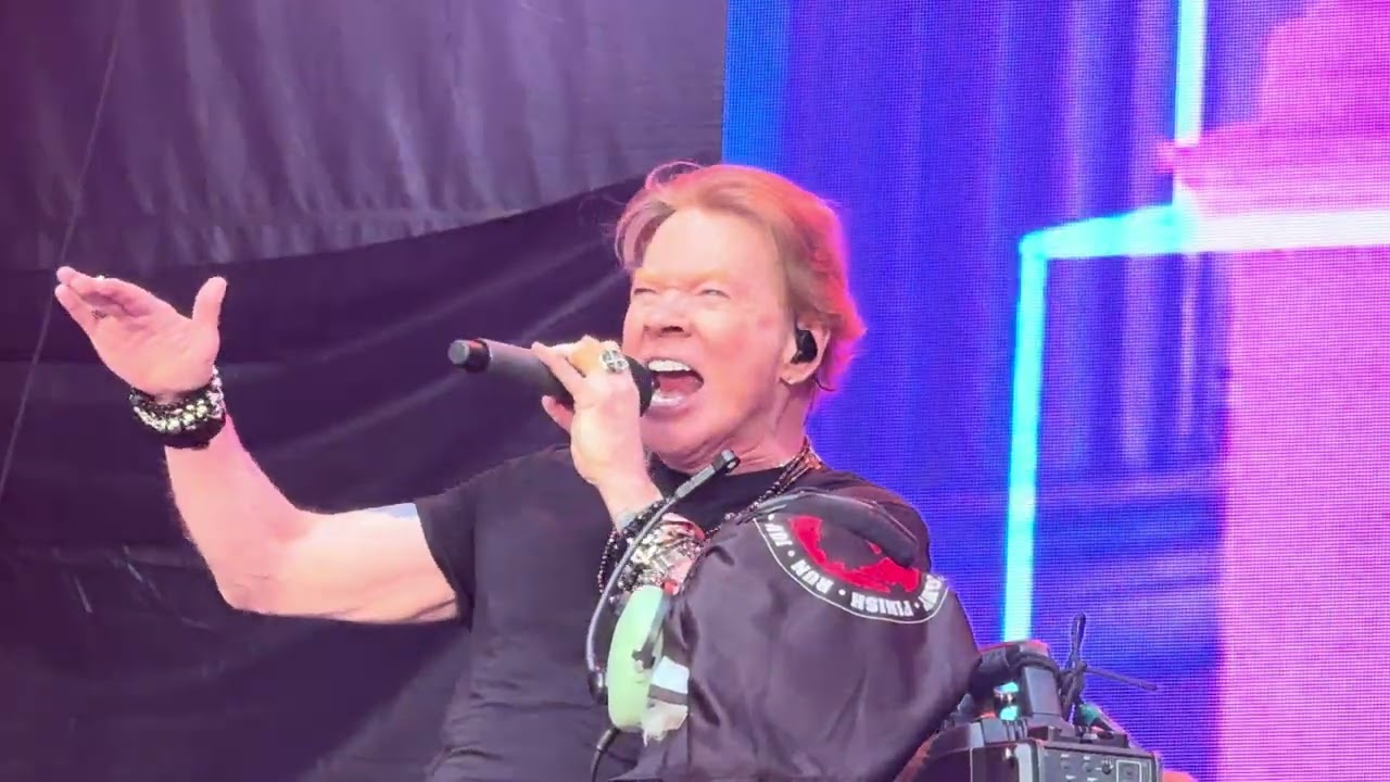 Guns N’Roses “HardSkool” live at Wembley Stadium, London 26th June 2025