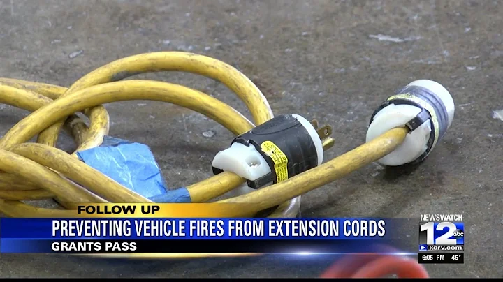Preventing fires from extension cords