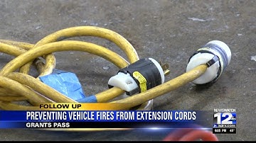 Preventing fires from extension cords
